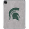 Michigan State University Grey Spartans Logo iPad Pro 11in (2024) Clear Case